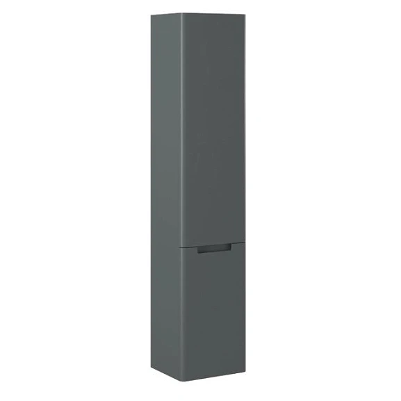 Пенал Prato Прато Грэй 35 с бельевой корзиной R