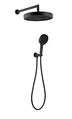 Душевой комплект Boheme Cell 427-B без смесителя черный матовый