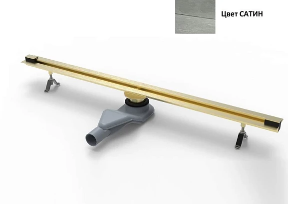 Душевой лоток Zandini Z53-700-BS сатин