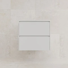 Тумба под раковину Style Line Лима 60 подвесная белая матовая