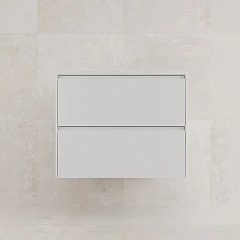 Тумба под раковину Style Line Лима 70 подвесная белая матовая
