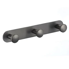 Планка с 3 крючками Savol S-002173Q вороненая сталь