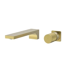 Смеситель Vincea Domus VBFW-5DM01BG для раковины скрытый монтаж брашированное золото