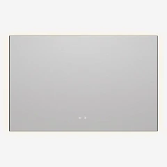 Зеркало Vincea VLM-4F120GM-2 120*80 с led-подсветкой и функцией антизапотевания вороненая сталь