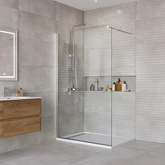 Душевая перегородка BelBagno Walk-in Kraft 120*195 без поддона