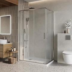 Душевой уголок BelBagno LUCE-AH-21-100/80-C-Cr 100*80*195 без поддона