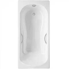 Чугунная ванна Delice Haiti Luxe 150х80 с отверстиями под ручки