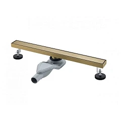 Душевой лоток Grocenberg T600MG матовое золото