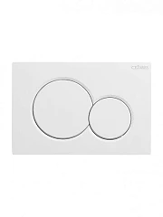 Клавиша смыва Cezares Stylus STYLUS-BTN-BL белый глянец