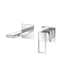 Смеситель DQ Dortmund DA1714401 для раковины скрытый монтаж хром