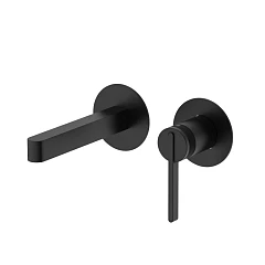 Смеситель DQ Bonn DA1704405 для раковины скрытый монтаж черный матовый