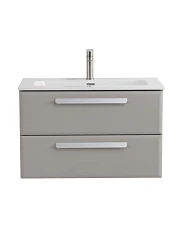 Тумба под раковину Cezares Эко-Кер-Н/Eco-Cer-N 80 серо-бежевая матовая