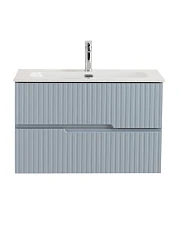 Тумба под раковину Cezares Дуэт-Н/Duet-N 80 голубая жемчужная