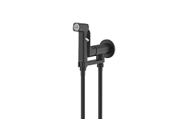 Гигиенический душ со смесителем Aquatek Альфа AQ1919MB скрытый монтаж черный матовый