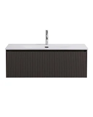 Тумба с раковиной BelBagno Уно/Uno 100 темно-серая матовая