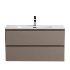 Тумба с раковиной BelBagno Крафт/Kraft 80 бежевая матовая (раковина BB800ETL)