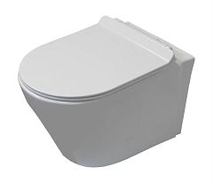 Подвесной унитаз Cerutti Spa Ortler Aria B-2380-3 33,5*50 безободковый с крышкой-сиденьем микролифт Slim Подвесной унитаз Cerutti Spa Ortler Aria B-2380-3 33,5*50 безободковый с крышкой-сиденьем микролифт Slim