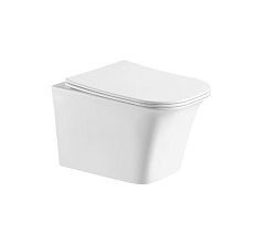 Подвесной унитаз Cerutti Spa Arno Aria 36*49 безободковый с крышкой-сиденьем микролифт Slim Подвесной унитаз Cerutti Spa Arno Aria 36*49 безободковый с крышкой-сиденьем микролифт Slim