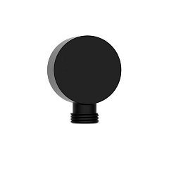 Выход для шланга Iddis Built-in Shower Accessories 004BL00i62 без держателя черный матовый Выход для шланга Iddis Built-in Shower Accessories 004BL00i62 без держателя черный матовый