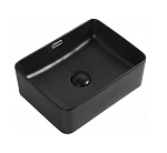 Накладная раковина Aquanet Perfect-1-MB 40,5*31,5*14 черная матовая Накладная раковина Aquanet Perfect-1-MB 40,5*31,5*14 черная матовая