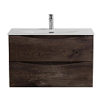 Тумба под раковину BelBagno Marino-Cer-Mini 80 Rovere Nature Grigio