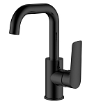 Смеситель Esko Lagos Black LG26MB для раковины, поворотный Смеситель Esko Lagos Black LG26MB для раковины, поворотный