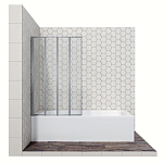 Шторка на ванну Ambassador Bath Screens 16041111L 100*140 L Шторка на ванну Ambassador Bath Screens 16041111L 100*140 L