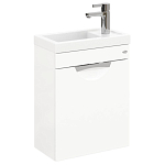 Тумба под раковину Onika Комо 45 белый глянец