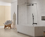 Душевая шторка на ванну New Trendy New Modus Black EXK-1926-WP 50*150 L/R Душевая шторка на ванну New Trendy New Modus Black EXK-1926-WP 50*150 L/R