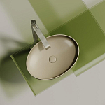 Накладная раковина Ceramicanova Element 50,2*36,3 капучино матовый Накладная раковина Ceramicanova Element 50,2*36,3 капучино матовый