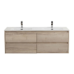 Тумба с раковиной BelBagno Kraft 120 с четырьмя ящиками Rovere Galifax Bianco Тумба с раковиной BelBagno Kraft 120 с четырьмя ящиками Rovere Galifax Bianco