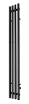 Электрический полотенцесушитель Grois Quartet GR-135 П2 18*150 R черный матовый Электрический полотенцесушитель Grois Quartet GR-135 П2 18*150 R черный матовый