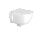 Подвесной унитаз Aquatek Дива AQ2012-00 35*51 безободковый с крышкой-сиденьем микролифт Slim Подвесной унитаз Aquatek Дива AQ2012-00 35*51 безободковый с крышкой-сиденьем микролифт Slim