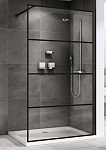 Душевая перегородка ABBER Immer Offen AG65100B Walk-in 100*200 L/R без поддона Душевая перегородка ABBER Immer Offen AG65100B Walk-in 100*200 L/R без поддона