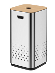 Корзина для белья WeltWasser Lety MT 35L матовая сталь Корзина для белья WeltWasser Lety MT 35L матовая сталь