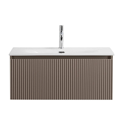 Тумба с раковиной BelBagno Uno 80 бежевая матовая