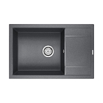 Кухонная мойка Paulmark Verlass PM317850-DG 78*50 с крылом графит Кухонная мойка Paulmark Verlass PM317850-DG 78*50 с крылом графит
