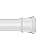Карниз для ванны Iddis Elegante SRW0120i14 110-200 белый матовый