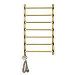 Электрический полотенцесушитель Domoterm Стефано П7 40*70 L с ТЭНом бронза