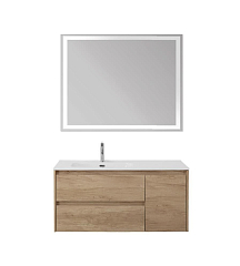 Комплект мебели BelBagno Kraft 100 Rovere Nebrasca Nature L Комплект мебели BelBagno Kraft 100 Rovere Nebrasca Nature L