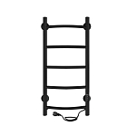 Электрический полотенцесушитель Indigo Arc Lux 30*70 L/R черный муар Электрический полотенцесушитель Indigo Arc Lux 30*70 L/R черный муар
