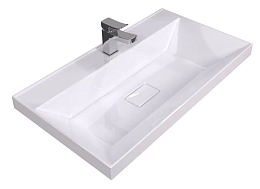 Встраиваемая раковина Uperwood Classic New 80*45 с декоративной крышкой для слива