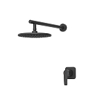 Душевой комплект Iddis Optima Home OPHBL01i66 без излива скрытый монтаж черный матовый Душевой комплект Iddis Optima Home OPHBL01i66 без излива скрытый монтаж черный матовый