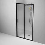 Душевая дверь в нишу AM.PM Gem Solo 110*195 профиль черный матовый без поддона Душевая дверь в нишу AM.PM Gem Solo 110*195 профиль черный матовый без поддона