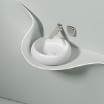 Накладная раковина Ceramicanova Element 36*36 круглая белый глянец Накладная раковина Ceramicanova Element 36*36 круглая белый глянец