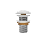Донный клапан Iddis Optima Home OPHWS00i88 1 1/4 белый глянец без перелива Донный клапан Iddis Optima Home OPHWS00i88 1 1/4 белый глянец без перелива