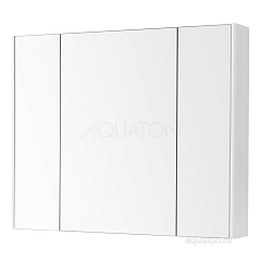 Зеркало-шкаф Aquaton Беверли 100 белый глянец