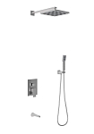 Душевой комплект Berges Nardis 71005 с изливом хром Душевой комплект Berges Nardis 71005 с изливом хром