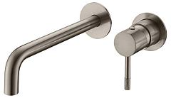 Смеситель Boheme Uno 465-NB для раковины скрытый монтаж брашированный никель