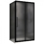 Душевой уголок ABBER Schwarzer Diamant AG30120BMH-S80BM 120*80*195 L/R без поддона